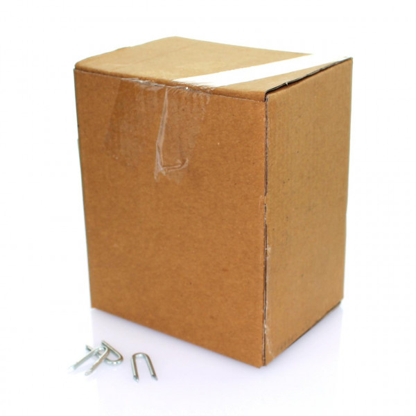 Eisenkrampen für Weidezaun 25x25 mm 2,5 Kg verzinkt