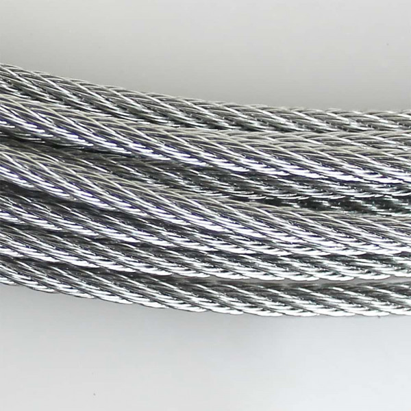 Stahlseil als Rankhilfe 3,0 mm in verzinkt