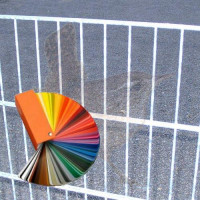 Gitterzaun Farbwahl Einzelteile