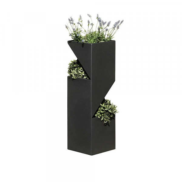 Pflanzsäule aus Kunststoff hochwertig Design 1000 mm