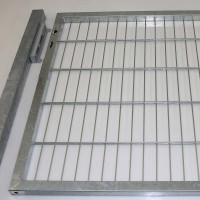 Drehflügeltor 1,20 x 1,00 m EGIDIA Metall verzinkt