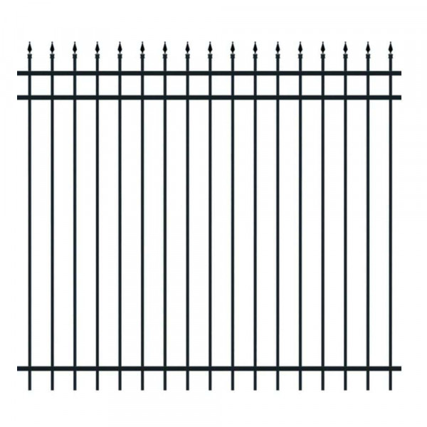 Ziergartenzaun Columbus 180 cm schwarz