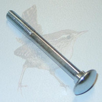 Schloßschraube M08x080 mm TG verzinkt