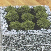 Gabionentopf 400 x 400 x 600 mm