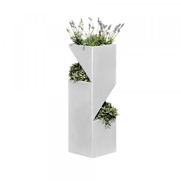 Pflanzsäule aus Kunststoff hochwertig Design 1000 mm