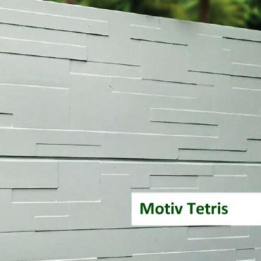 Betonzaun Standard S - Tetris Platte