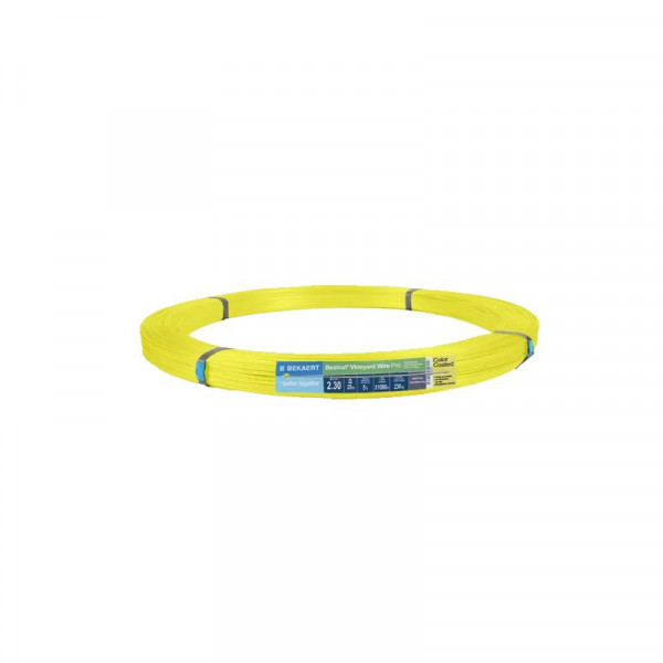 Weinbergdraht 2,3 mm Bezinal® Pro 25kg gelb