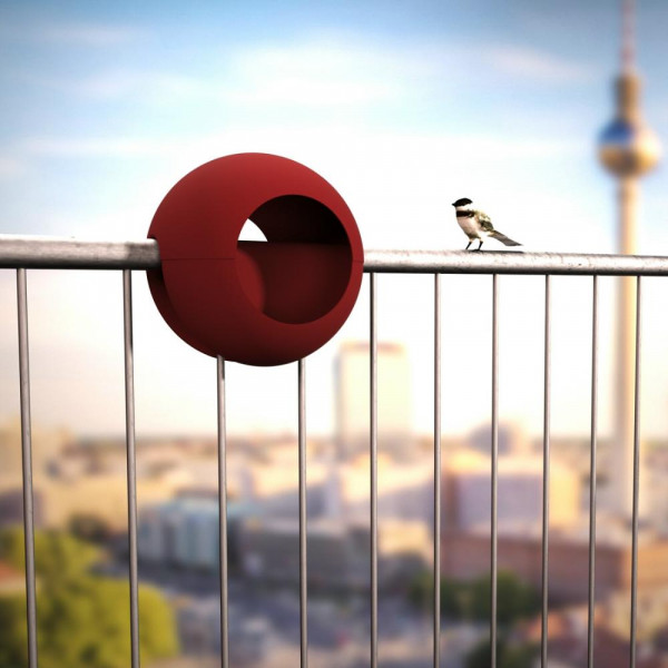 Vogelfutterstelle für Zaun und Geänder Design