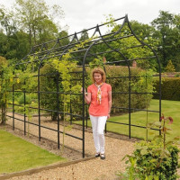 Pergola OGEE - 2000 x 2860 mm Grundelement - Länge 2080 mm