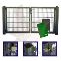Toranlage 2-flgl. VARIO Light anthrazit