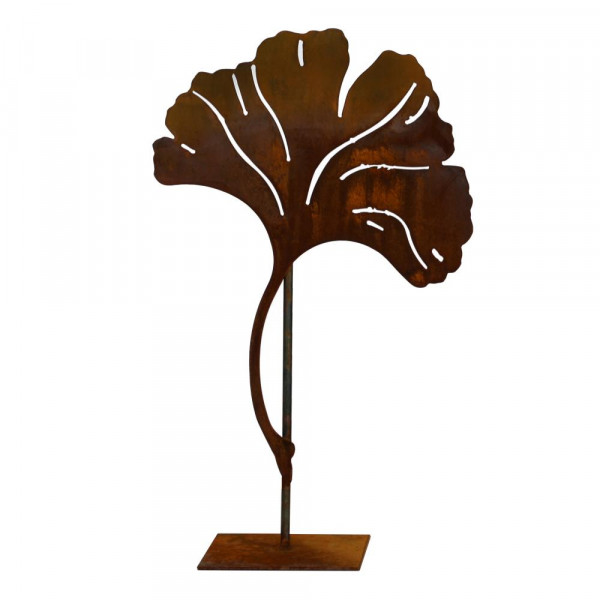 Beetstecker Ginkgo Blatt Lebensbaum Rost 1 Blatt Platte