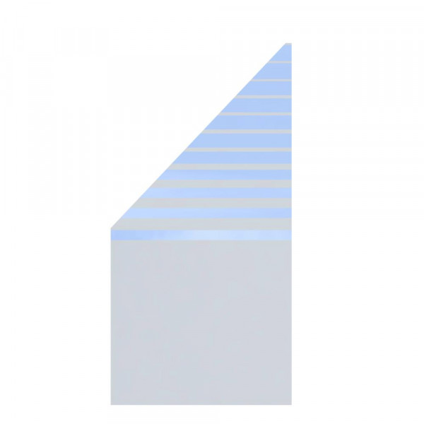 Beta Designglas Element Sichtschutzzaun ESG