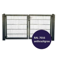 Toranlage 2-flgl. VARIO Light anthrazit