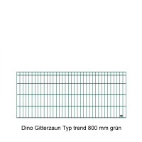 DINO Höhe 0800 mm, Gittermatte trend, grün