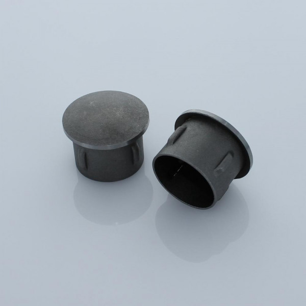 Einschlagstopfen gewölbt Ø 42 mm blank schmal