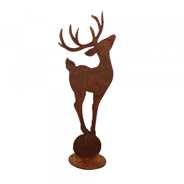 Weihnachten Deko Hirsch filigran Tisch Saremo HAK17P