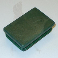 Abdeckkappe grün 080060 mm Kunststoff