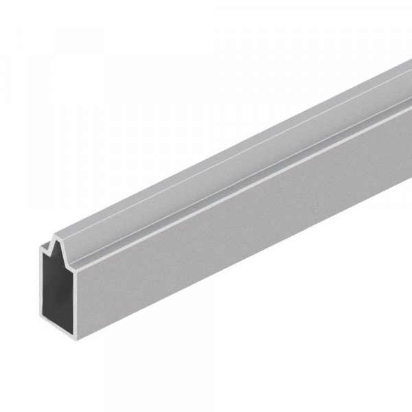 Sichschutzzaun mit WPC Aluminium Abdeckleiste