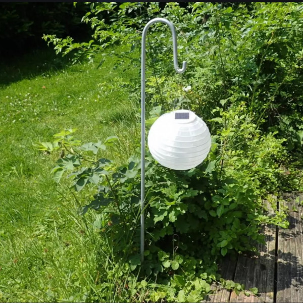 Laterneneisen Hakenstab feuerverzinkt 1250 mm