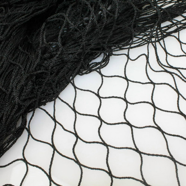 Vogelschutznetz schwarz Maschung 2x2 cm