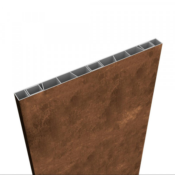Sichtschutz Dekorpalisade Optik Stahlblech Corten