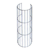 Mauersystem Rundgabione Ø 200 mm x 450 mm