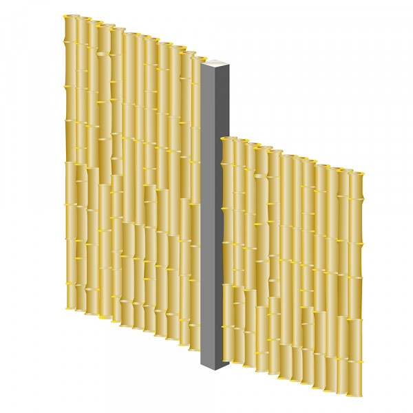 Pfosten Edelstahl Bamboo Line 1800 mm 1500 mm
