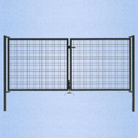 Höhe 1700 mm anthrazit, Tor 3000 mm 2-flgl. Zenturo®