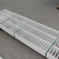 Doppelstabmatten 600 mm weiss 10er Pack