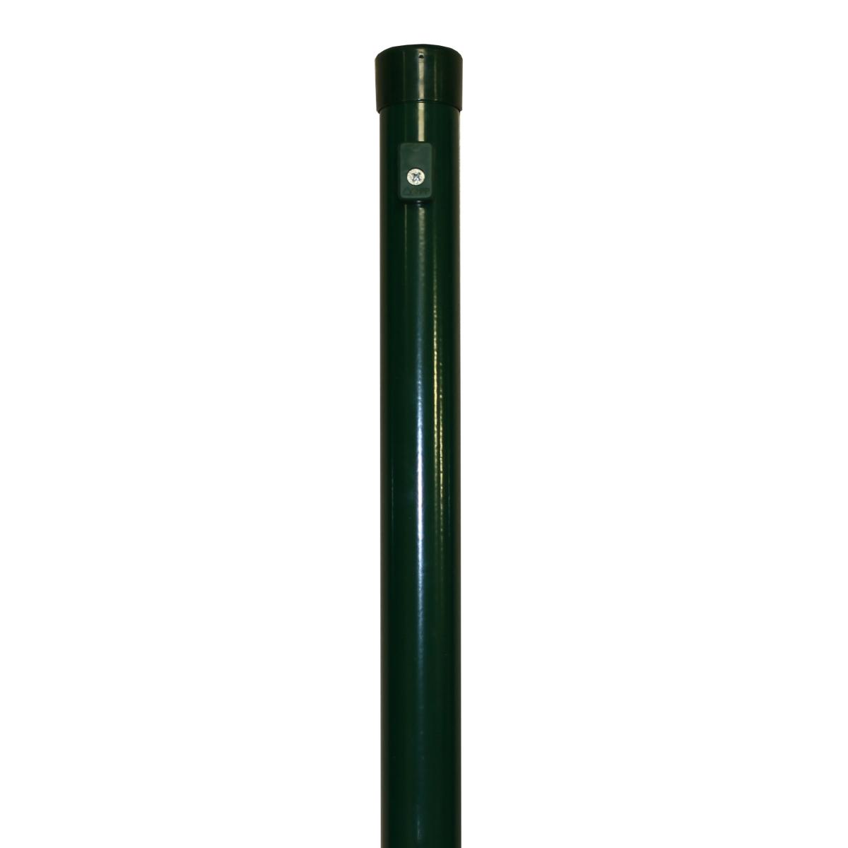 Zaunpfosten / Zaunpfähle zinkphosphatiert und grün beschichtet