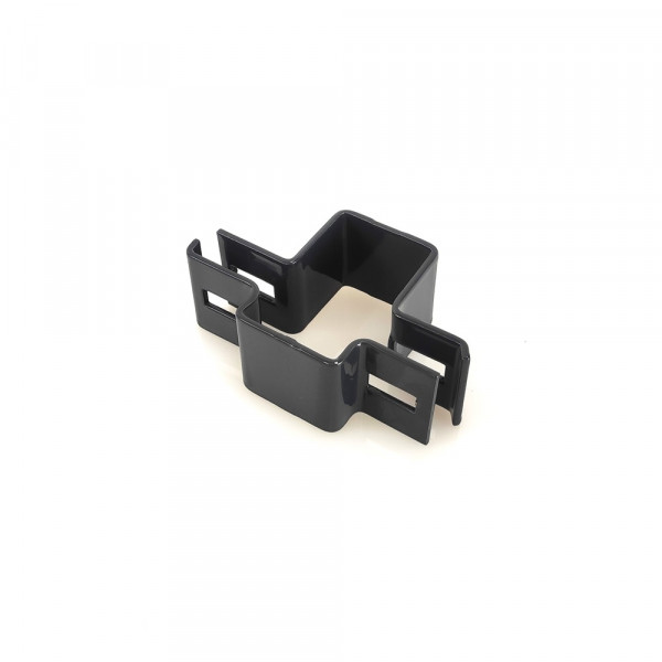 Mittelschelle Pfosten 6x4 cm Anthrazitgrau