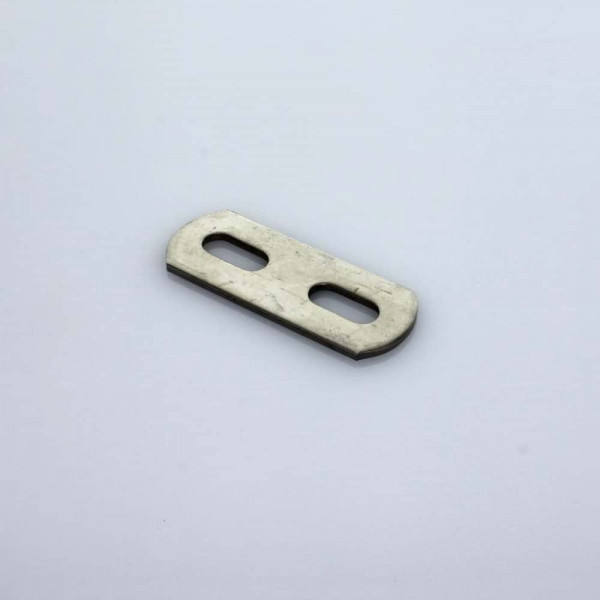Gegenplatte für U-Bügel 50 mm M8 aus Edelstahl