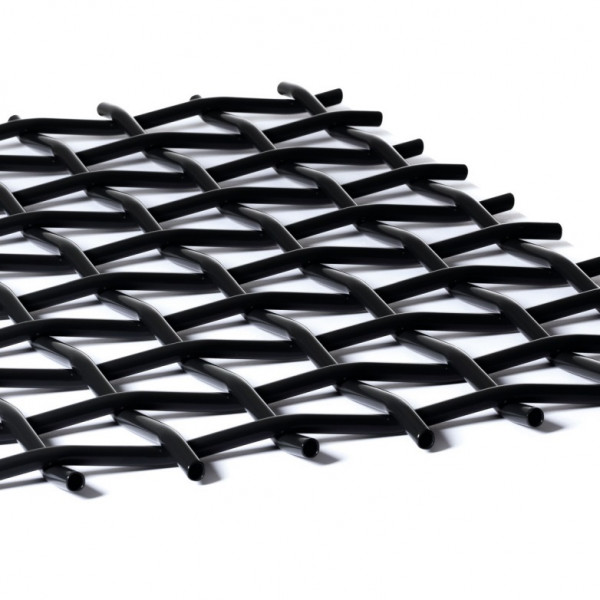 alu-zaun zum selberbauen Wellengitter Design