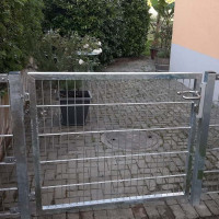 Drehflügeltor 1,00 x 1,00 m EGIDIA Metall verzinkt