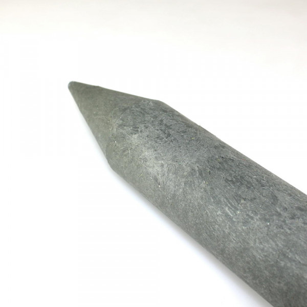 Kunststoffpfahl mit Amierungsstahlrohr Ø 80 x 2750 mm