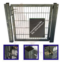 Toranlage 1-flgl. VARIO Light RAL 7016 Anthrazit