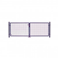Gartentor 3000 x 1250 mm phosphatiert anthrazit