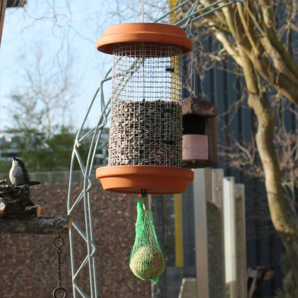 Vogelfutterstelle Balkon selber bauen