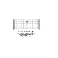 Standardtore 2-flgl. RAL 7016, ST