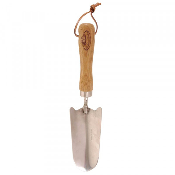 Edelstahl Gartenwerkzeug mit Holzgriff Blumenschaufel