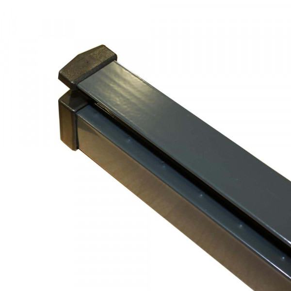 Höhe 2430 mm, Zaunpfosten UNI anthrazit