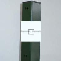 Sichtschutz 1000 mm Mittelpfosten grün