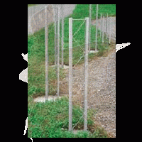 Paravento Zubehör Pfosten 30 x 1100 x 100 mm