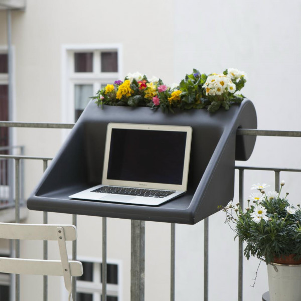 Deign Balkontisch zum Hängen antharztit Laptop Tisch