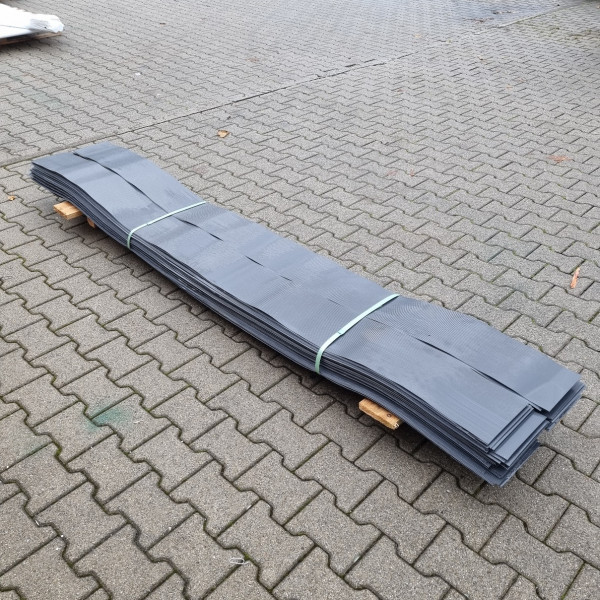 Sichtschutz Polyprophylen Anthrazitgrau B-WARE 160 St.