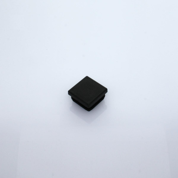 Abdeckkappe 30 x 30 mm schwarz Kunststoff