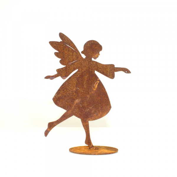 Flügel Engel Marie Weihnachten Winter Deko Rost