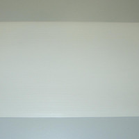 Der stabile Sichtschutzstreifen 190 x 2520 mm, Signalweiß