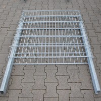 Zaungabione 1200 x 1100 x 165 mm mit Haltepfosten - leicht beschädigt