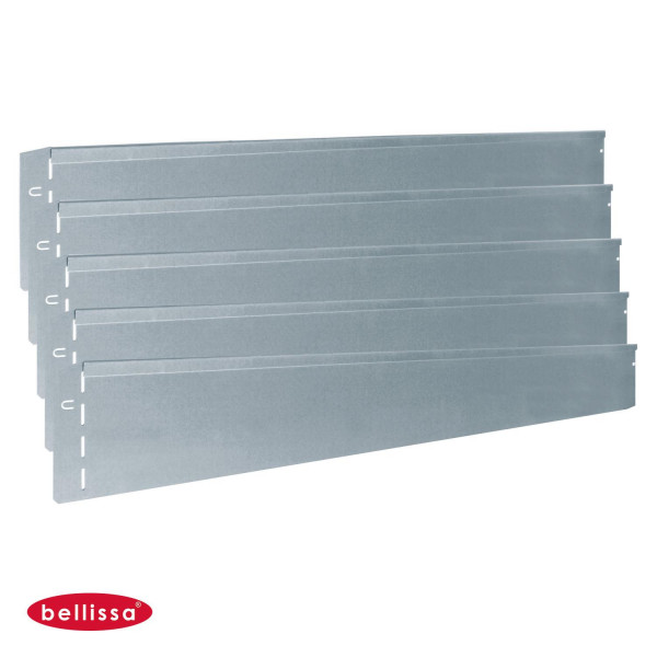 Rasenkante Metall 1180 x 130 mm - 5er Set